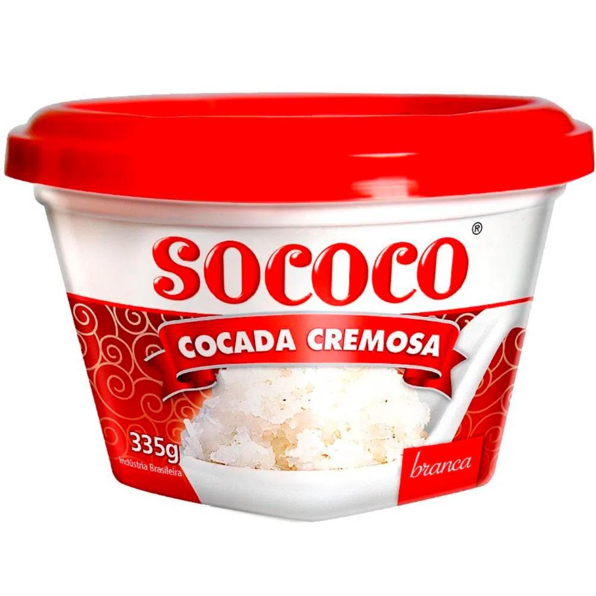 Doce de Coco Branco SOCOCO Pote 335g