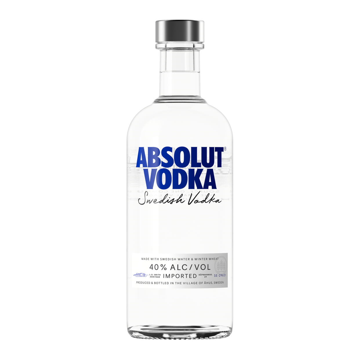 Vodka Destilada Absolut Garrafa 1l