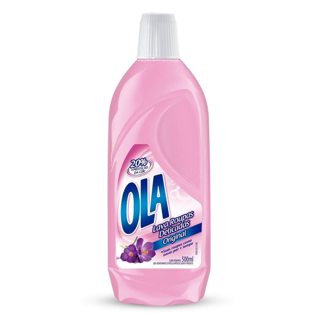 Lava-Roupas Líquido Original Ola Frasco 500ml