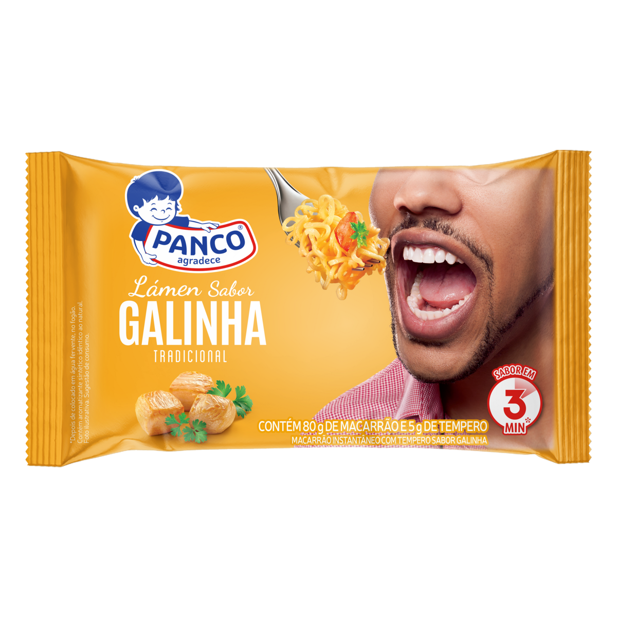 Macarrão Instantâneo Lámen Galinha Panco Pacote 85G