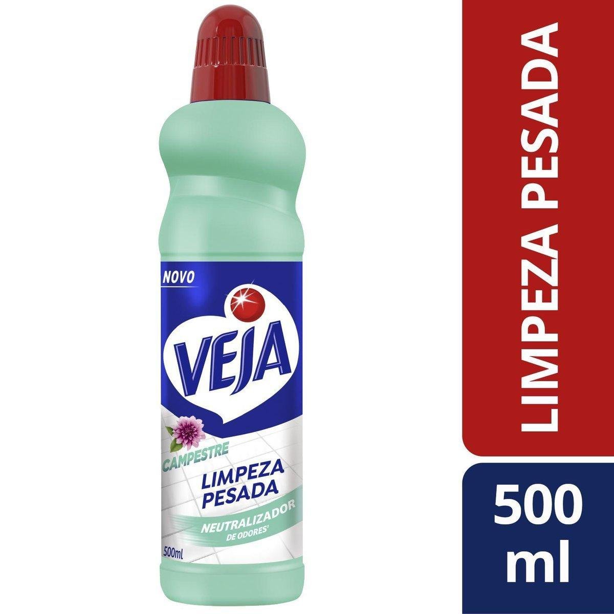 Limpador Limpeza Pesada Campestre Veja Frasco 500ml