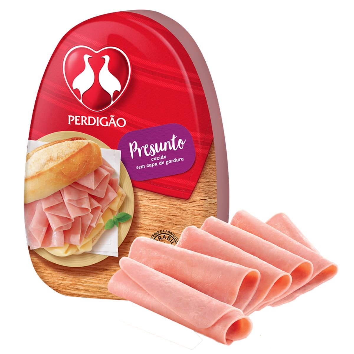 Presunto Cozido Perdigão Fatiado 200g
