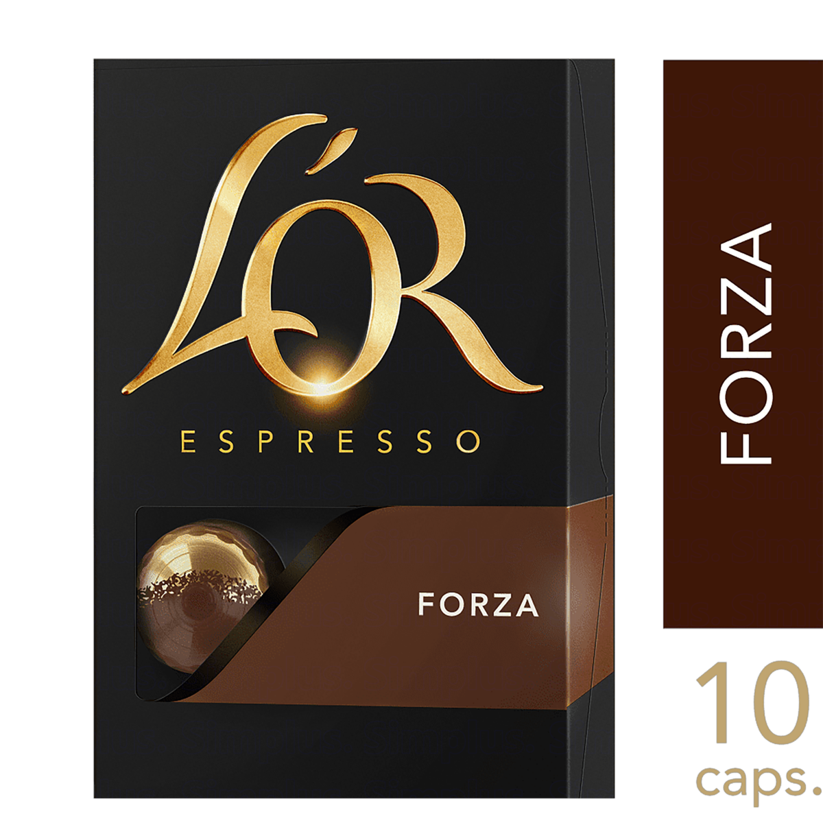Café em Cápsula Torrado e Moído Espresso Forza Lor Caixa 52g 10 Unidades