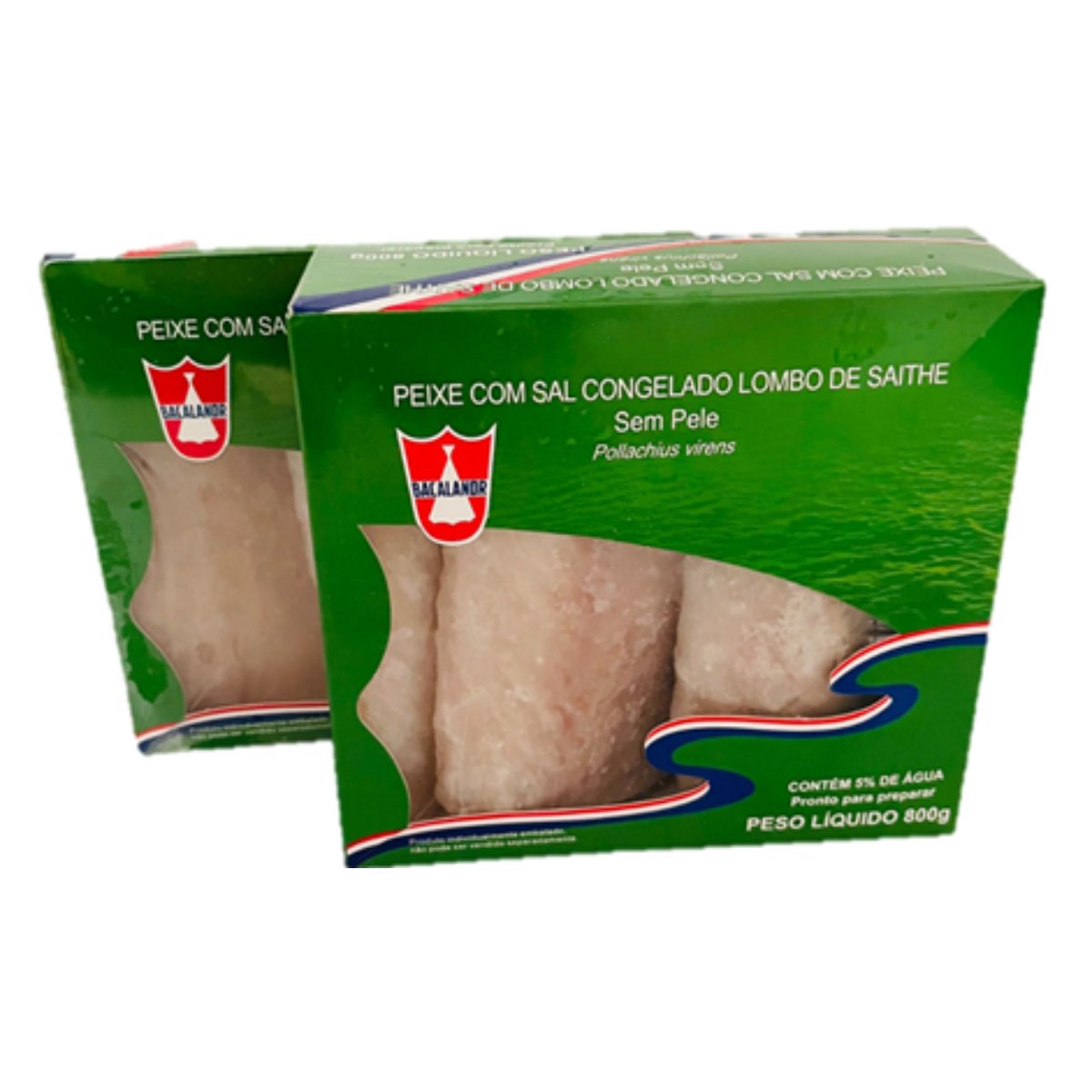 Lombo Saithe Tipo Bacalhau Bacalanor 800g