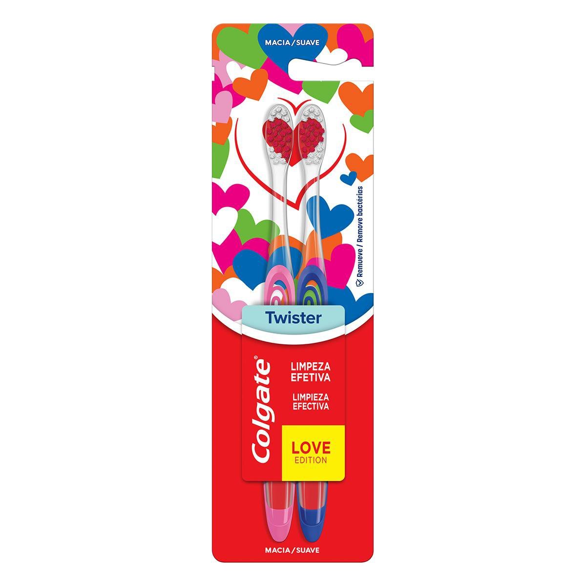 Escova de Dente Colgate Twister 2 Unidades