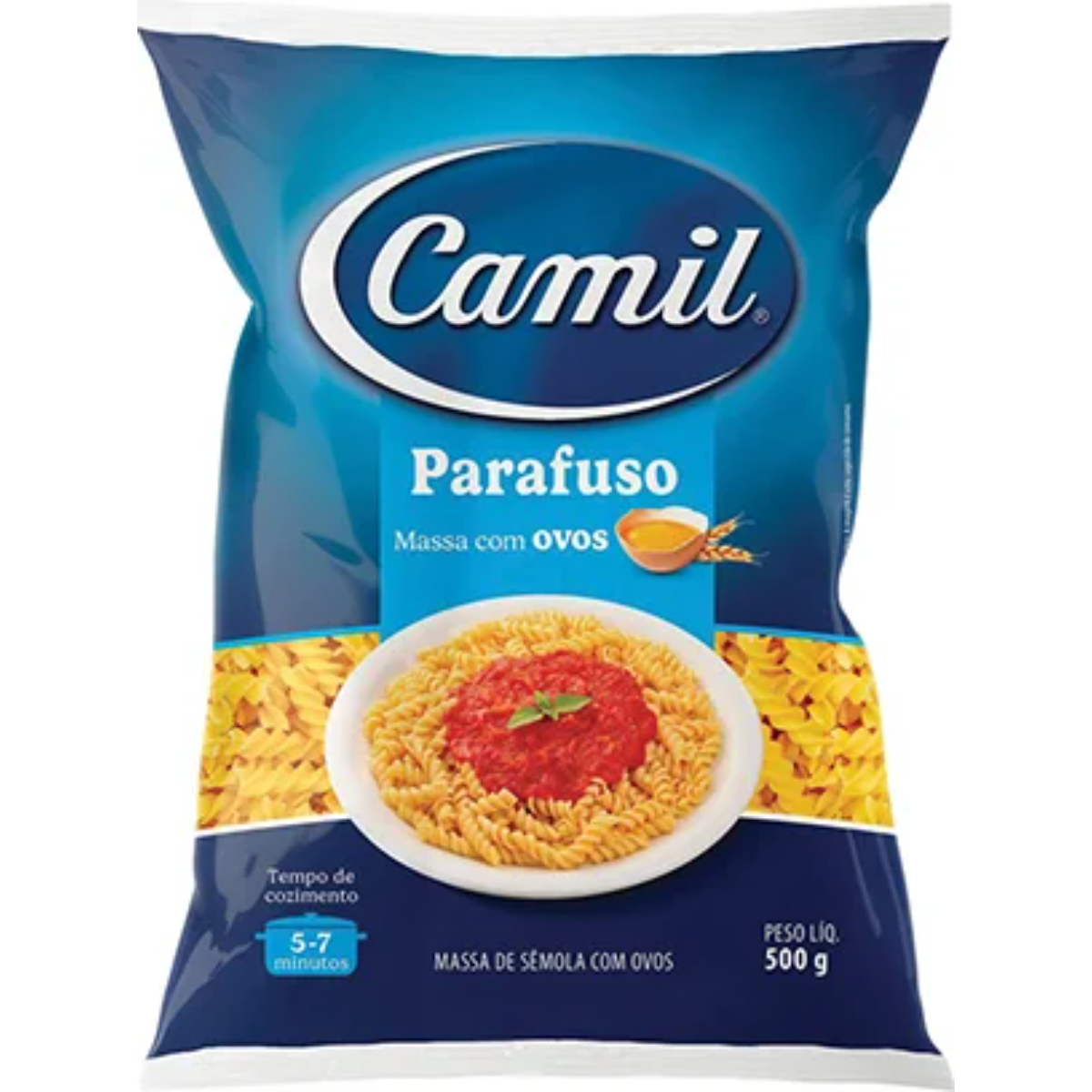 MASSA PARAFUSO OVOS 20x500G CAMIL