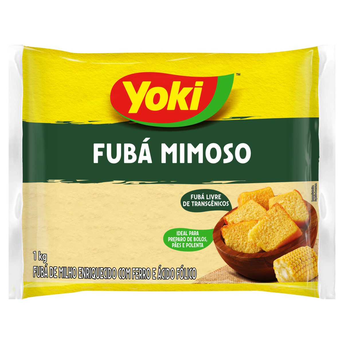 Fubá de Milho YOKI Pacote 1kg