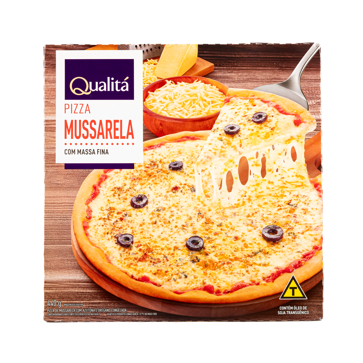 Pizza Mussarela Qualitá Caixa 440g
